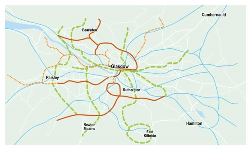 Glasgow City Map