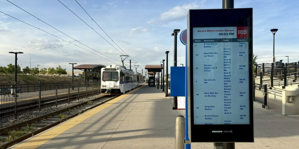 Aurora Metro Station